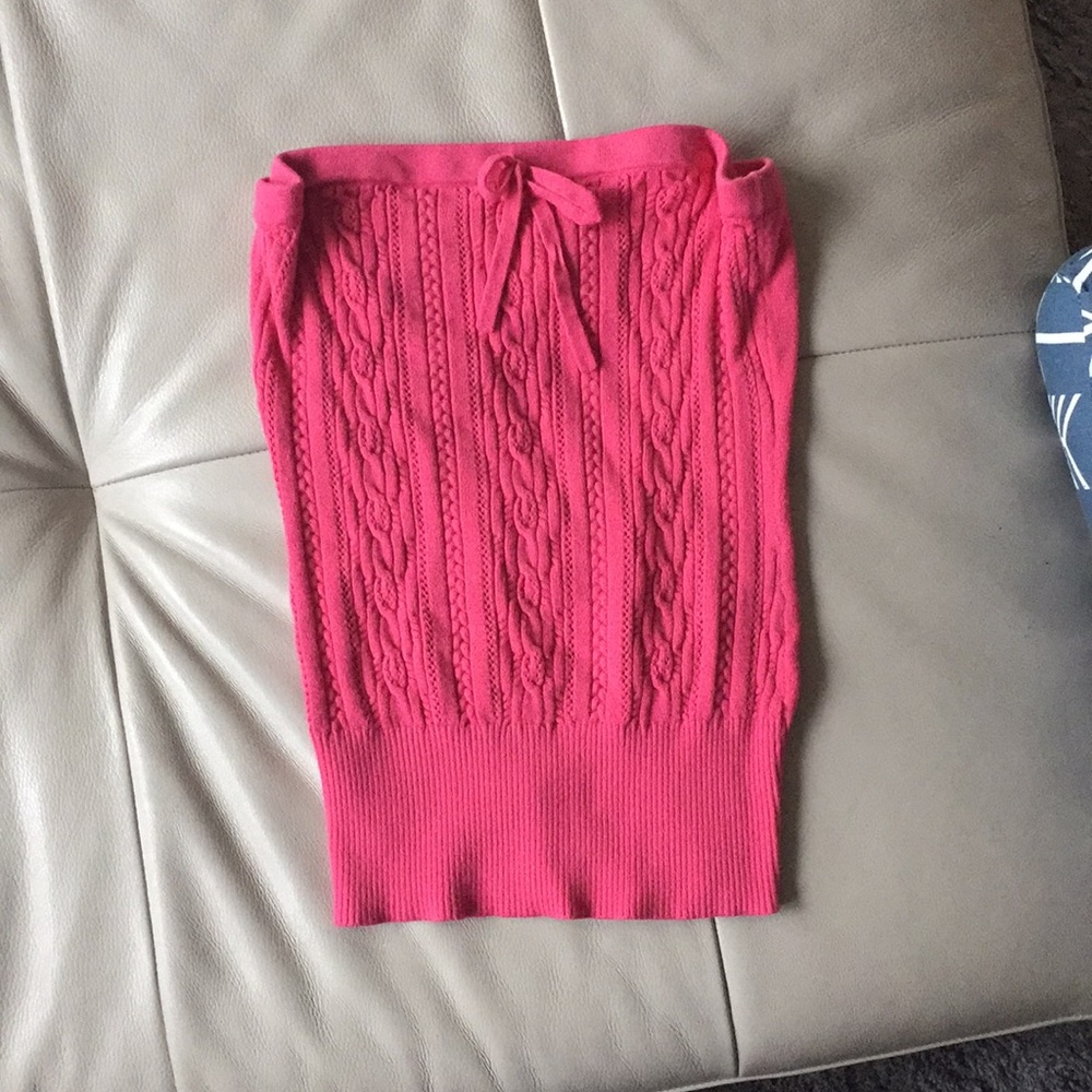 Pink tube top